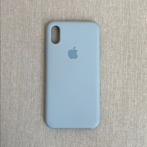 Apple iPhone X Silicone Case Sky Blue